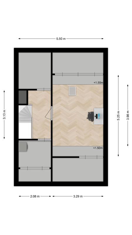 Bruinissestraat 50 Floorplan Blur 3