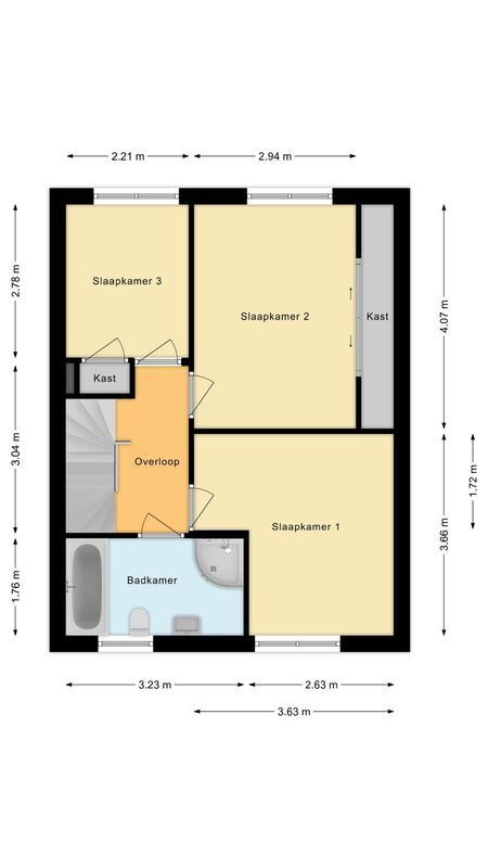Gerbrandystraat 2 Floorplan Blur 1
