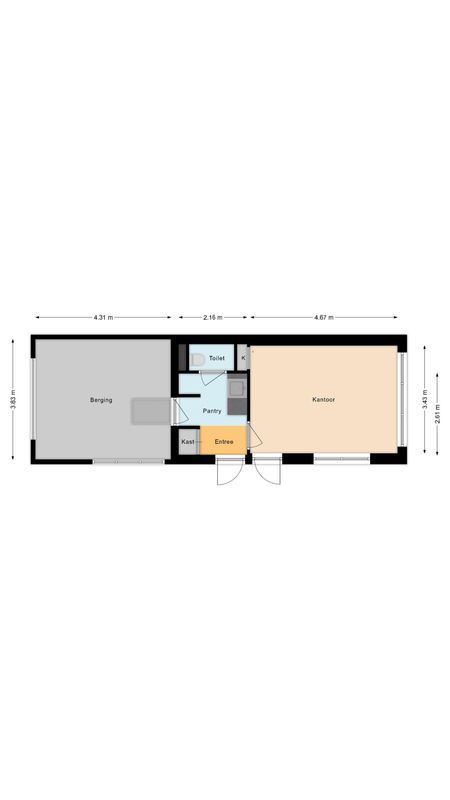 Kruithoorn 23 Floorplan Blur 3