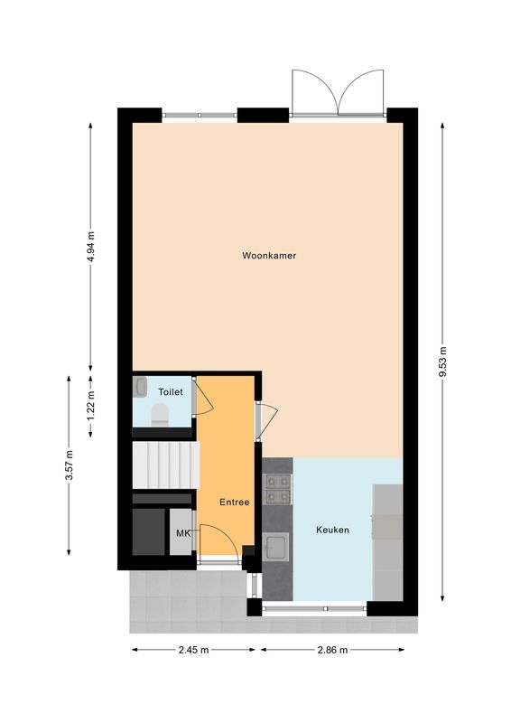 Johanna Naberstraat 16 Floorplan Blur 0