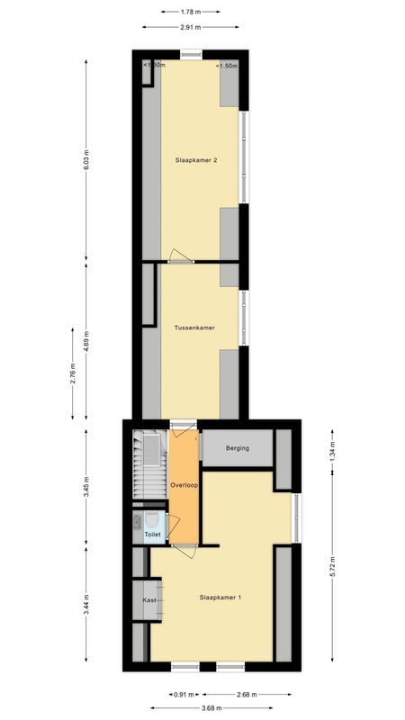 Julianastraat 60 Floorplan Blur 2