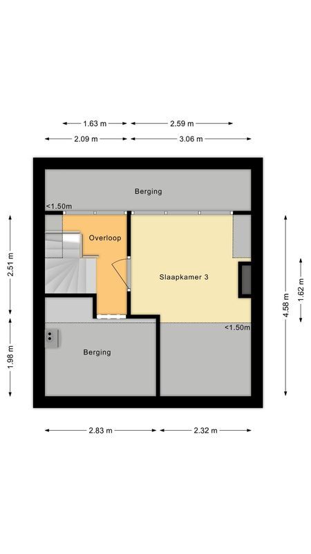 Melkweg 61 Floorplan Blur 3