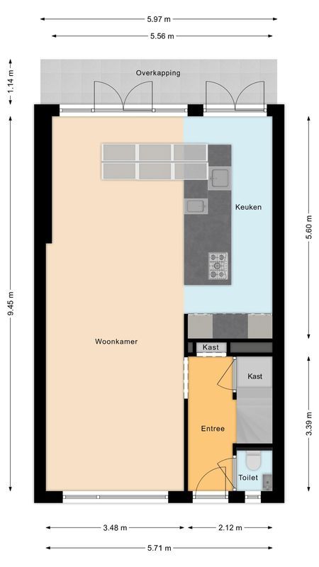 Eeuwselstraat 53 Floorplan Blur 0