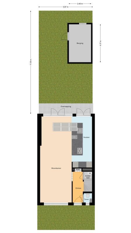 Eeuwselstraat 53 Floorplan Blur 2