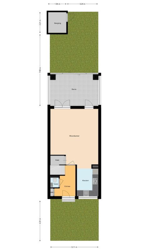 Vestingwal 37 Floorplan Blur 2