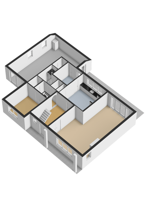 Rithsestraat 12 Floorplan Blur 2