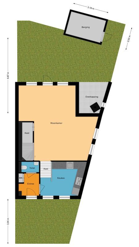 Scheepswerflaan 261 Floorplan Blur 3