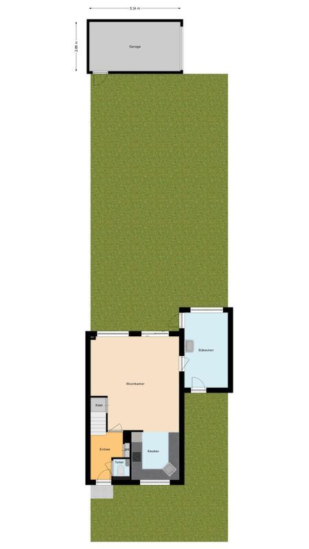 Magalhaesstraat 2 Floorplan Blur 2