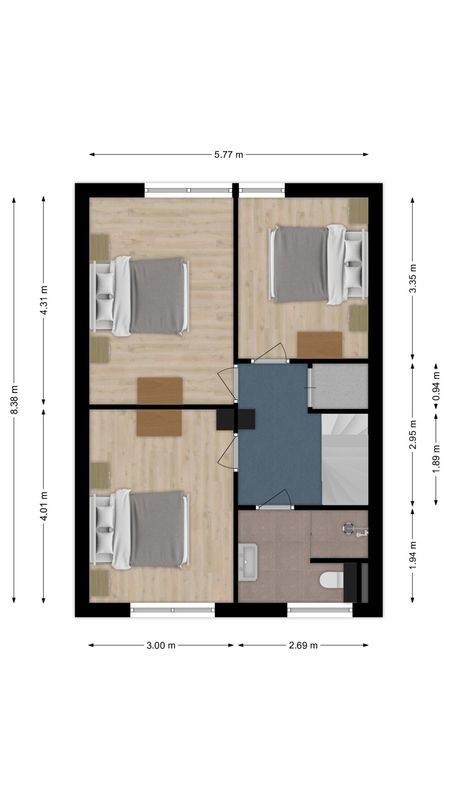De Dommel 90 Floorplan Blur 1