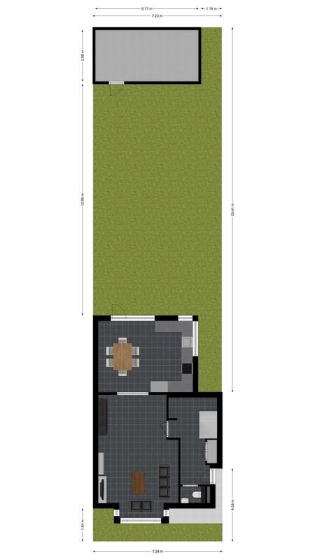 Vierhoutenstraat 8 Floorplan Blur 3