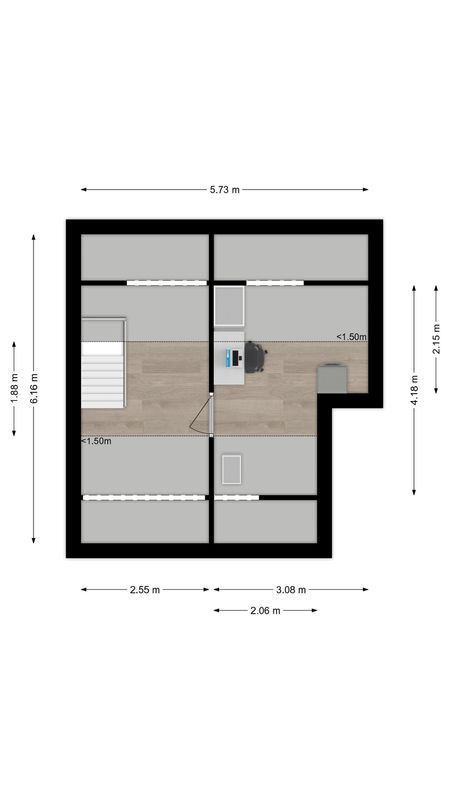 Van Kinschotplein 17 Floorplan Blur 3