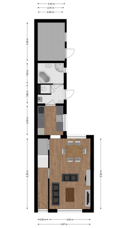 Van Kinschotplein 17 Floorplan Blur 0
