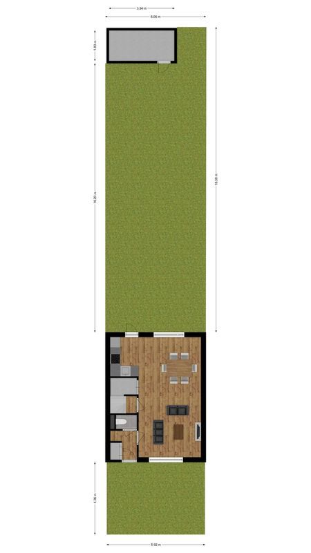 Bolswardstraat 9 Floorplan Blur 2
