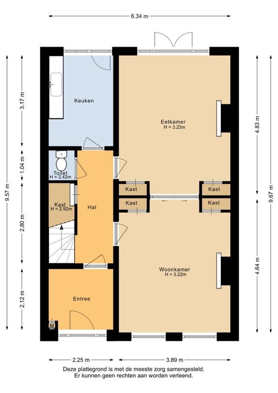 Driehoefijzersstraat 9 Floorplan Blur 1