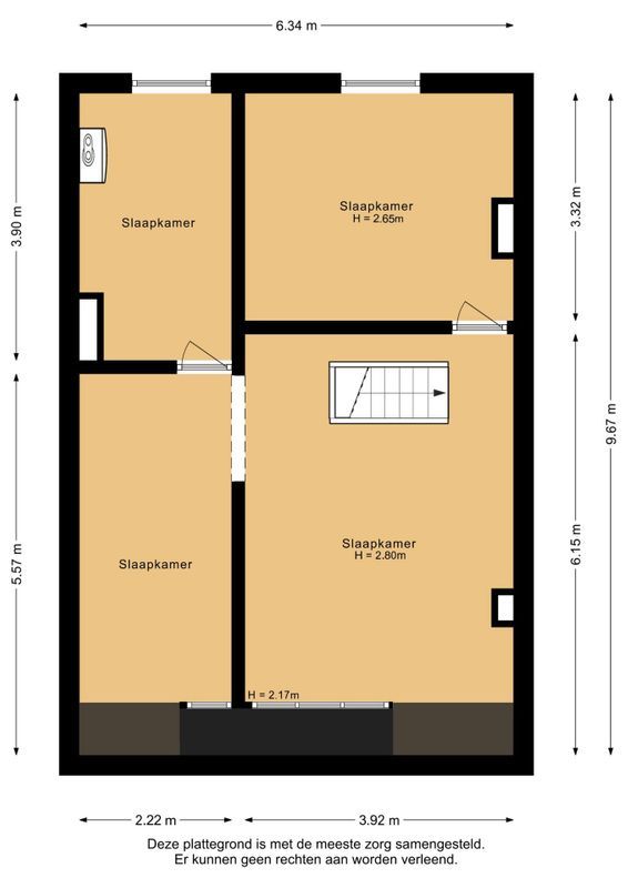 Driehoefijzersstraat 9 Floorplan Blur 5