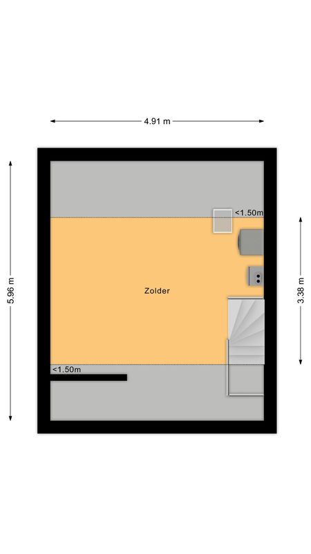 Kruithoorn 19 Floorplan Blur 3