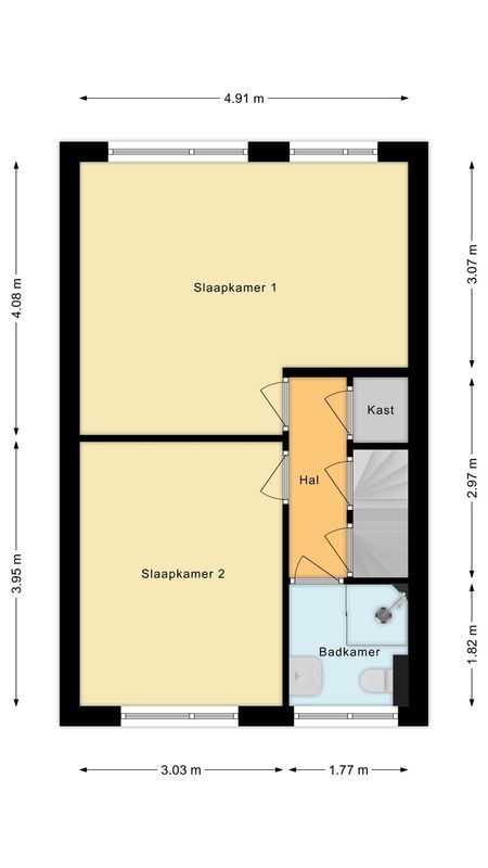 Kruithoorn 19 Floorplan Blur 1