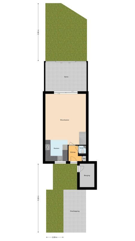 Kruithoorn 19 Floorplan Blur 2