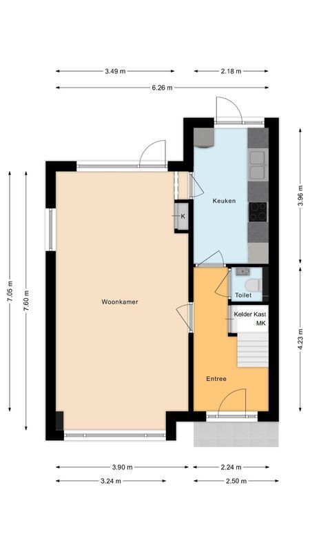 Jan van Eyckgracht 191 Floorplan Blur 0