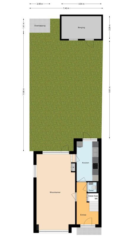 Jan van Eyckgracht 191 Floorplan Blur 3