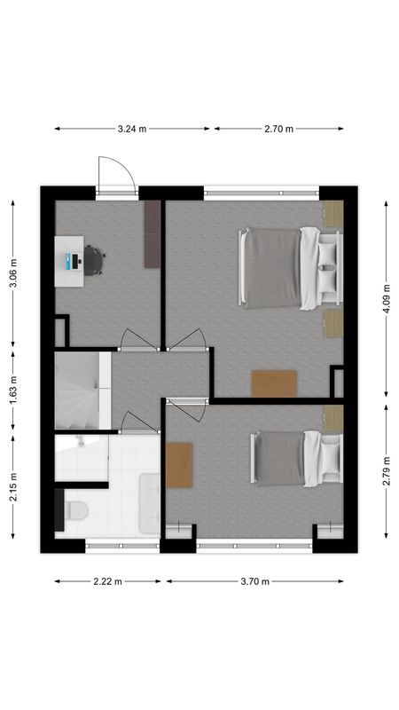 Sint Jorisstraat 6 Floorplan Blur 1