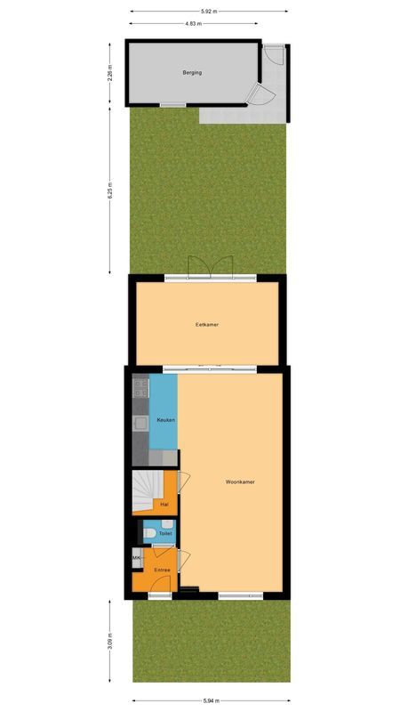 Rooseveltstraat 12 Floorplan Blur 0