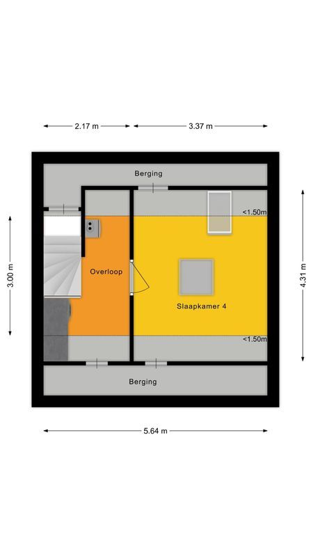 Rooseveltstraat 12 Floorplan Blur 3
