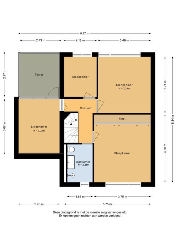 Henckenshagestraat 4 Floorplan Blur 3