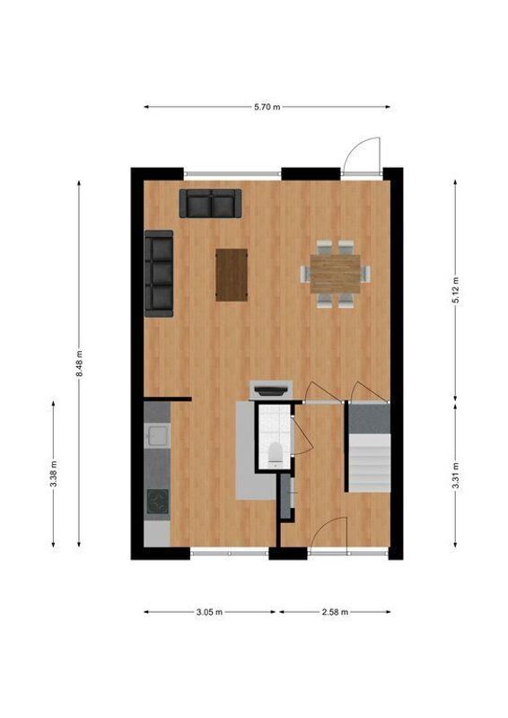 Scharwoudestraat 9 Floorplan Blur 0