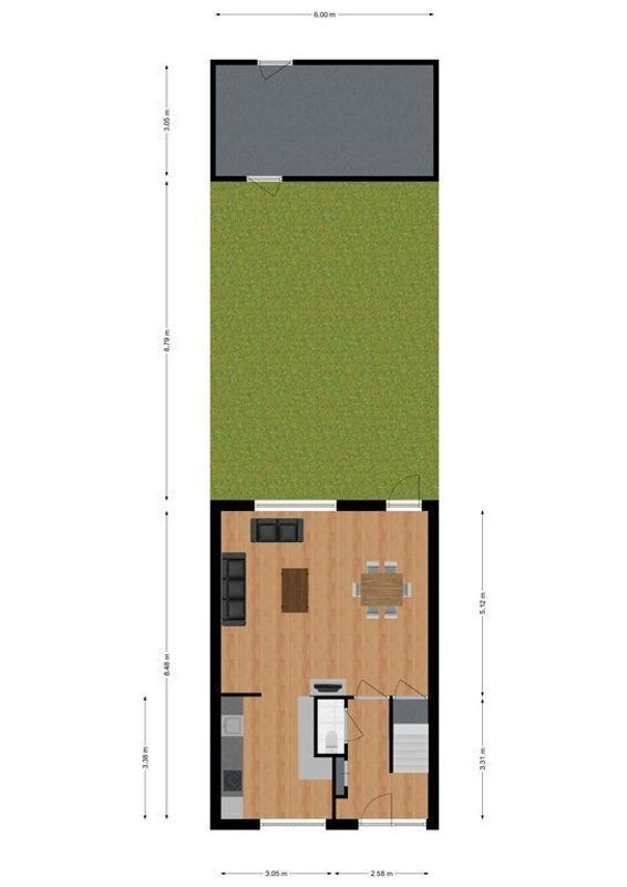 Scharwoudestraat 9 Floorplan Blur 2