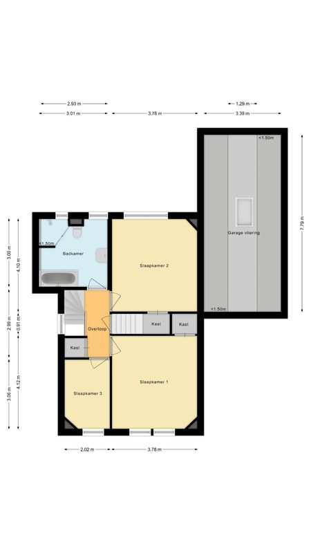 Tuinstraat 7 Floorplan Blur 1