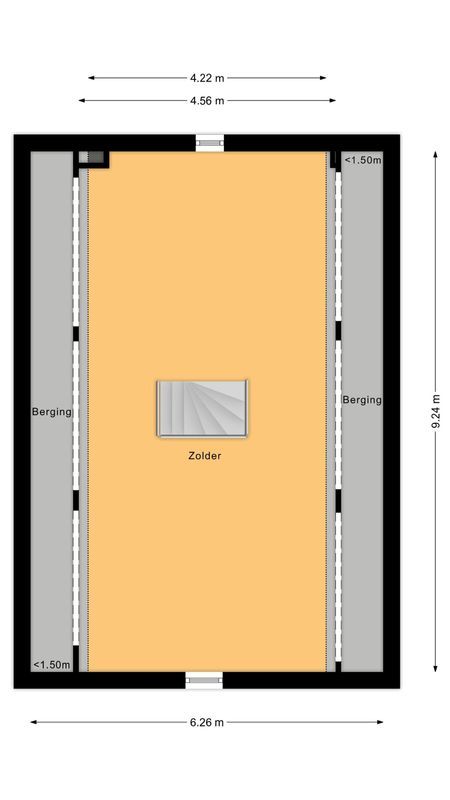 Tuinstraat 7 Floorplan Blur 4