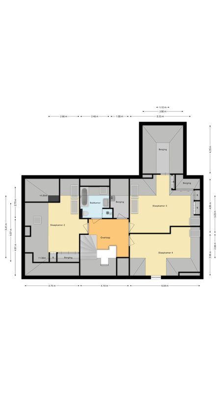 Genoenhuis 45 Floorplan Blur 1