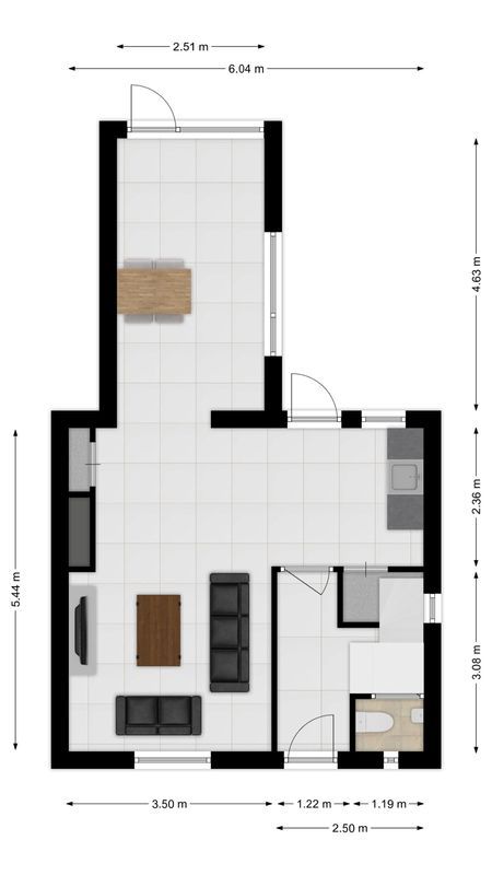 Wethouder van de Lisdonkstraat 4 Floorplan Blur 0