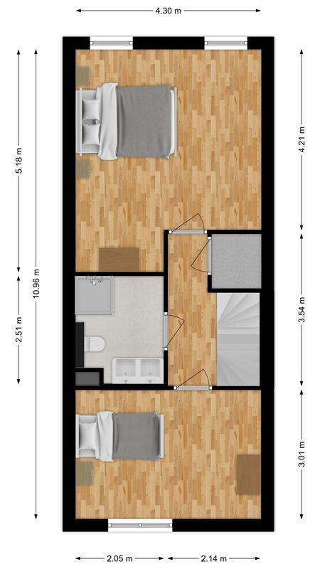 Van Coehoornhof 55 Floorplan Blur 1