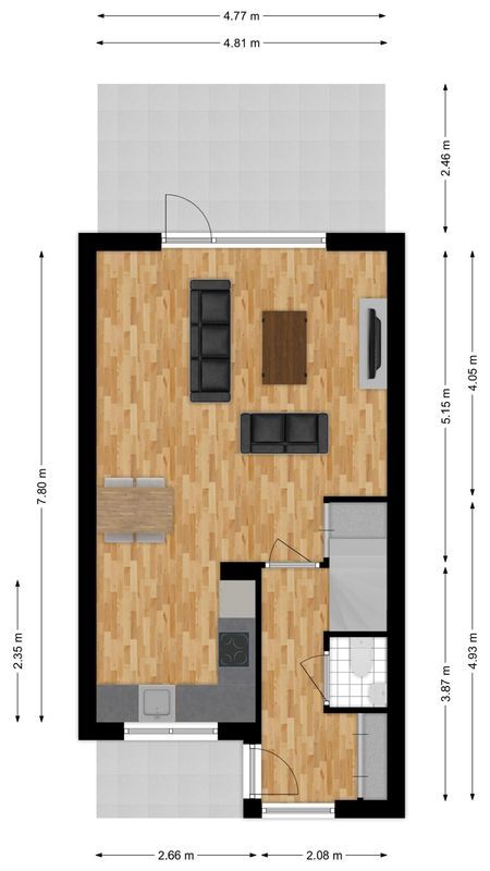 Renesselaan 68 Floorplan Blur 1