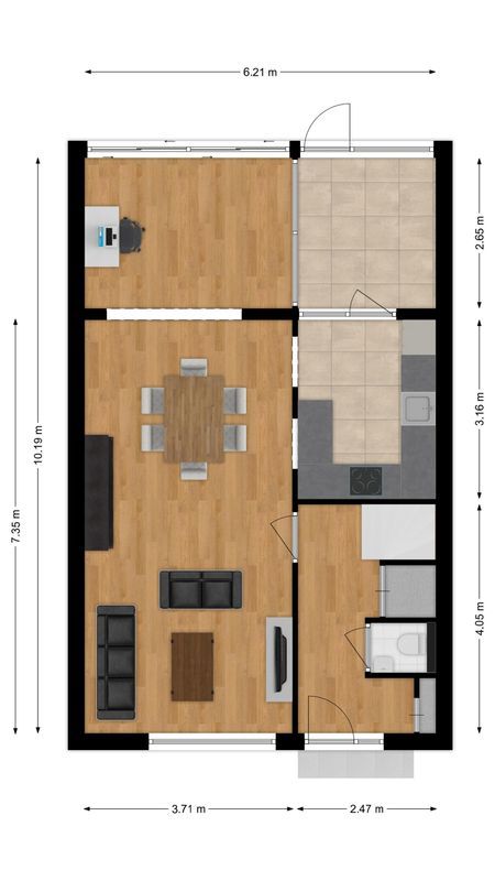 Grobbendonckpark 7 Floorplan Blur 1