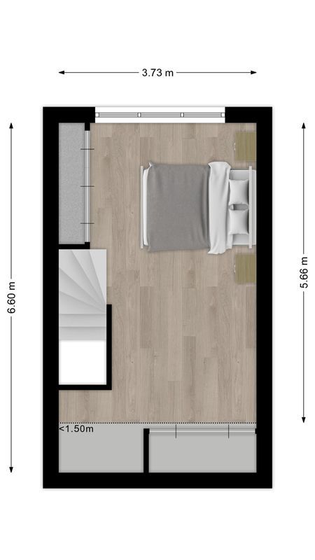 Korte Hoefstraat 40 Floorplan Blur 1