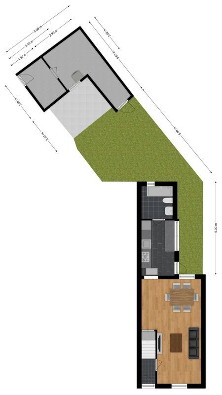 Korte Hoefstraat 40 Floorplan Blur 2