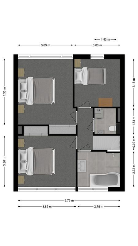 Wittendijk 56 Floorplan Blur 1