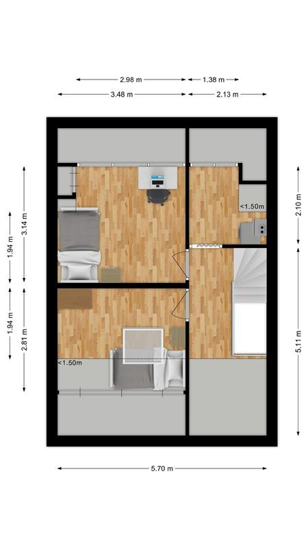 Haydnstraat 5 Floorplan Blur 2