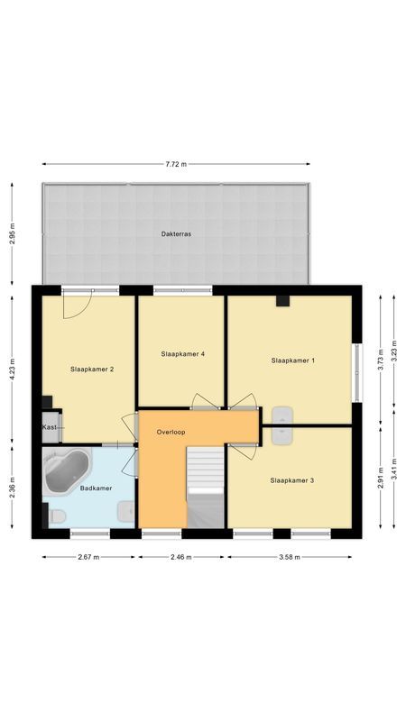 Nassaulaan 68 Floorplan Blur 1