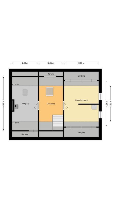 Nassaulaan 68 Floorplan Blur 3