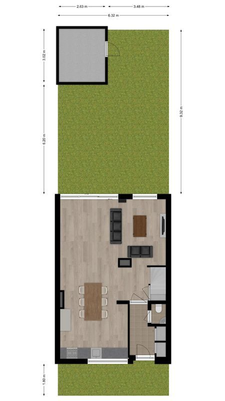 Slot Loevesteinstraat 5 Floorplan Blur 2