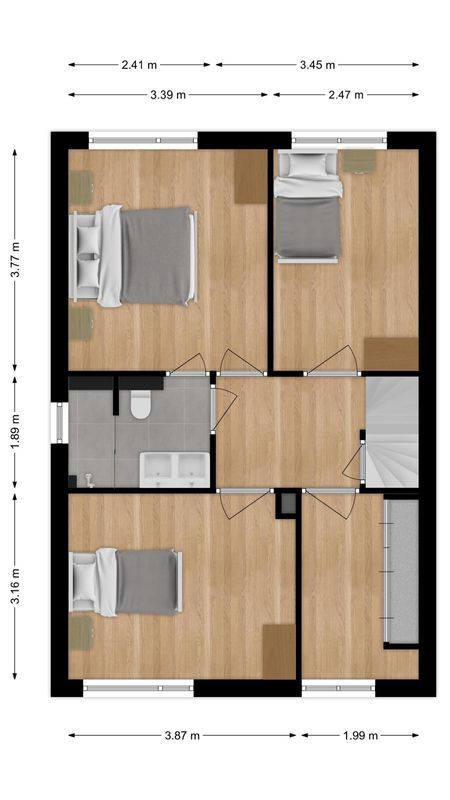 Slot Loevesteinstraat 5 Floorplan Blur 1