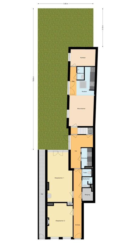 Teteringenstraat 20 Floorplan Blur 3