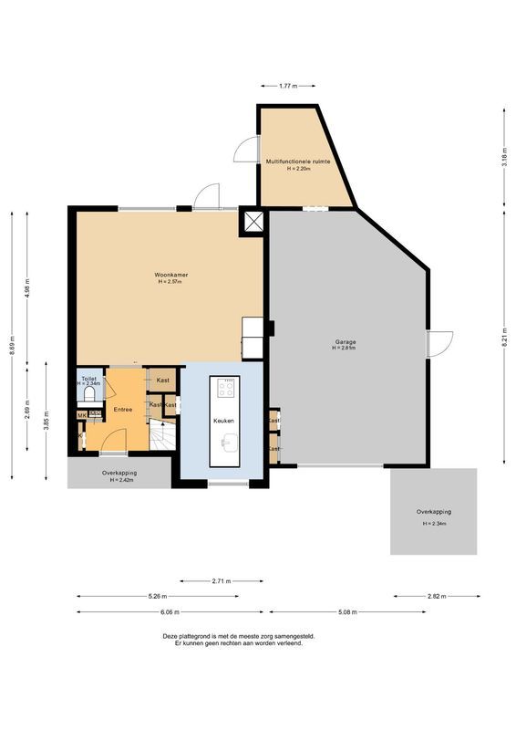 Merodelaan 99 Floorplan Blur 1