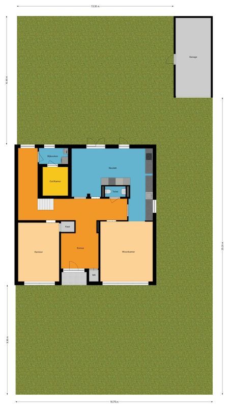 Julianalaan 29 Floorplan Blur 2