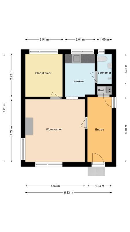 Tweede Zeine 30 Floorplan Blur 3