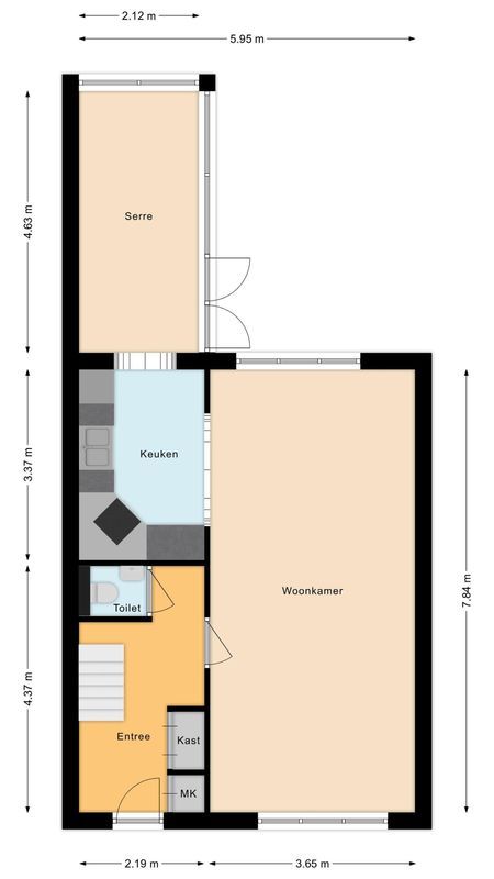 Beelstraat 11 Floorplan Blur 0